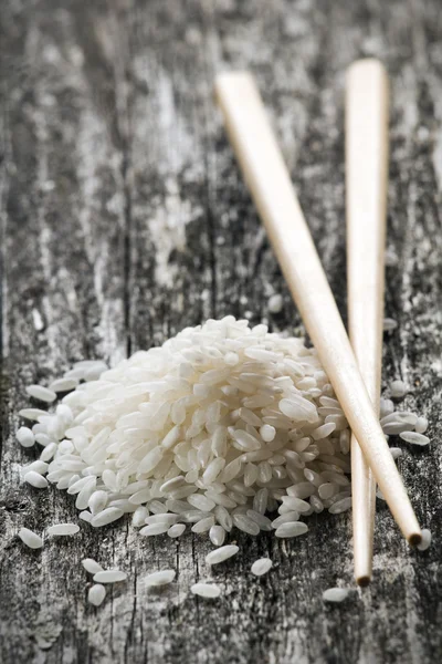 Roher Reis — Stockfoto