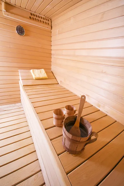 Sıcak sauna — Stok fotoğraf