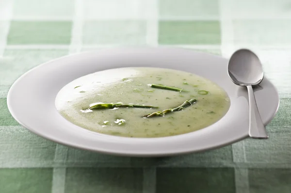 Spargelsuppe — Stockfoto