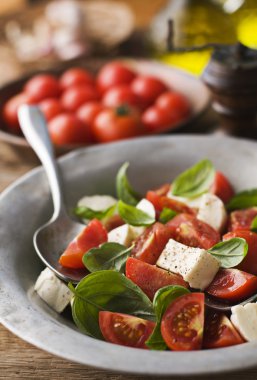 Caprese salad clipart