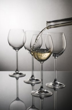 White wine clipart