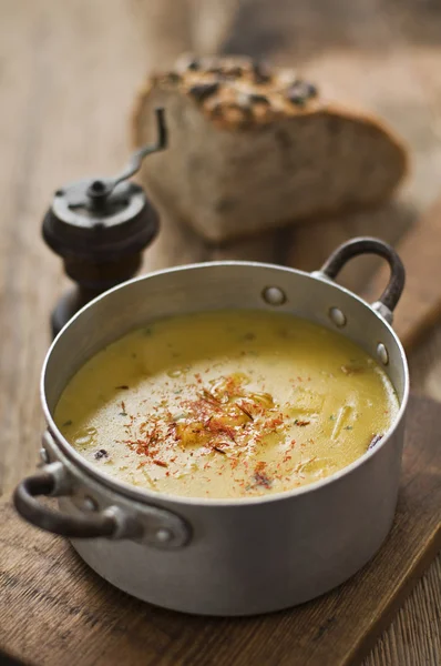 Kürbissuppe — Stockfoto