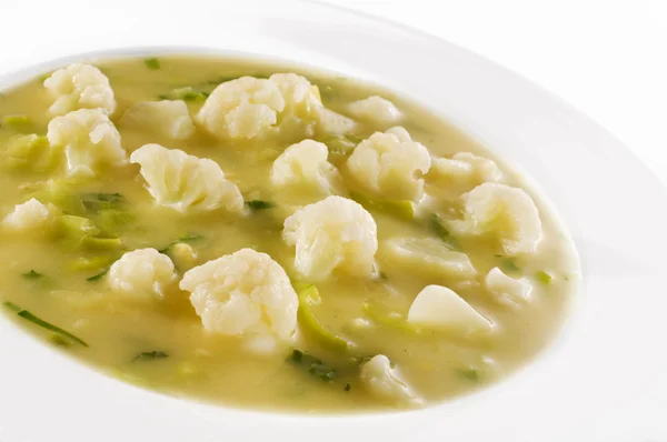 Zuppa di cavolfiore — Foto Stock