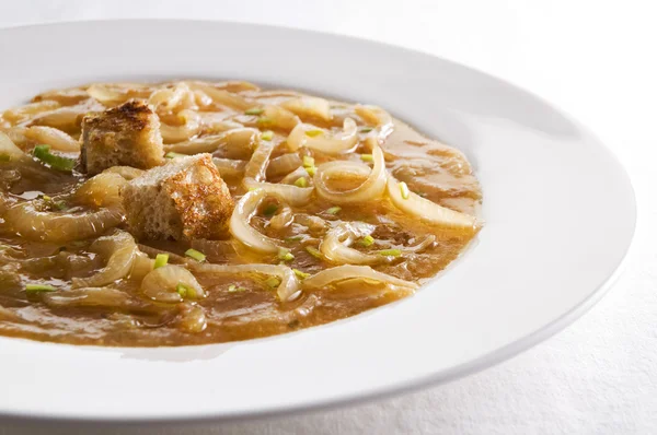 Sopa de cebolla — Foto de Stock
