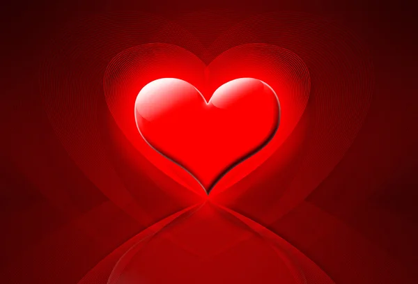 Sevgililer günü kalp — Stok fotoğraf