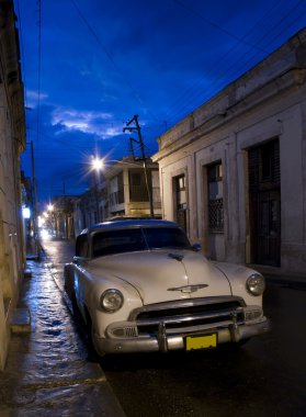 Cuban street clipart