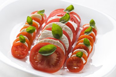 Caprese salad clipart