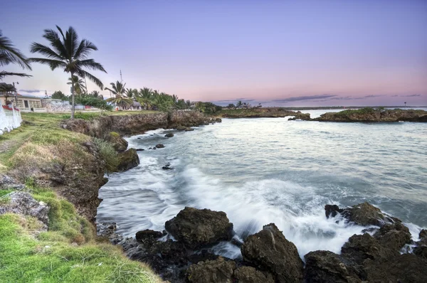 stock image Dominican coast