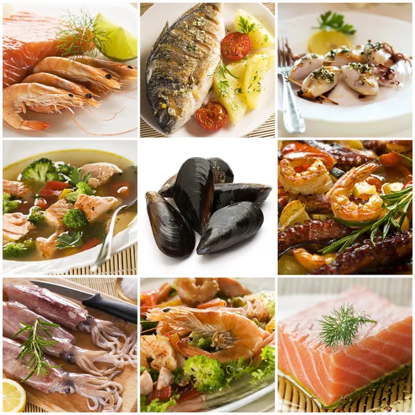 Seafood — Stock Photo, Image