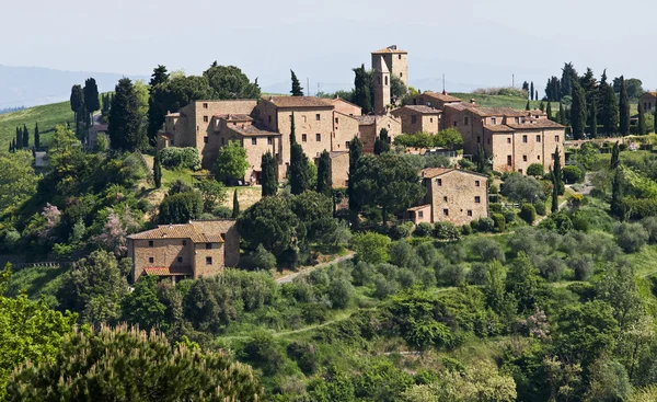 Tuscan Köyü — Stok fotoğraf