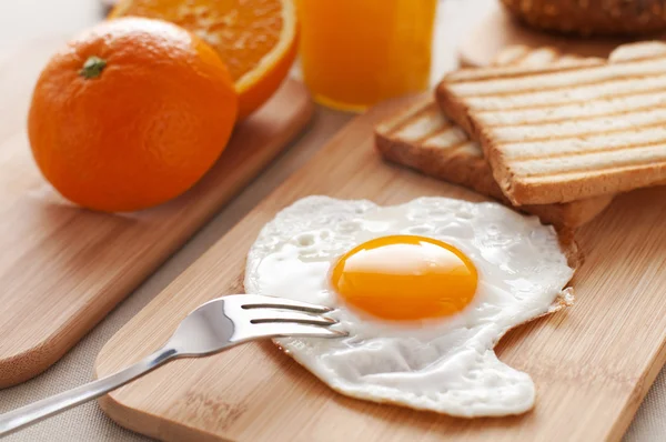 Ei zum Frühstück — Stockfoto