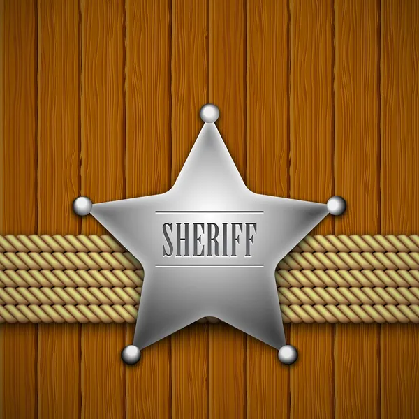 Şerif. — Stok Vektör