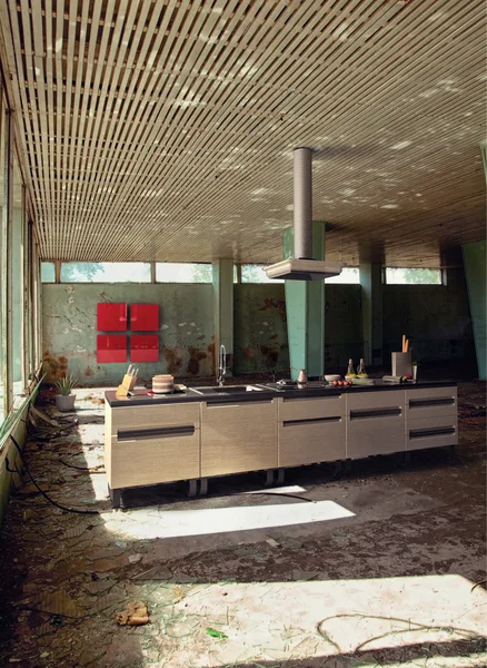高級キッチン — ストック写真