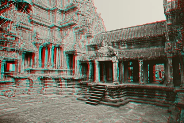 3D фото Ангкор-Вата — стоковое фото