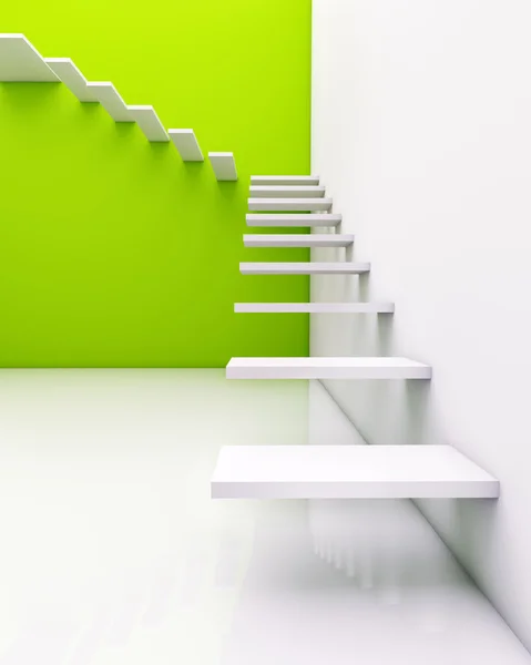 Absztrakt belső lépcső — Stock Fotó
