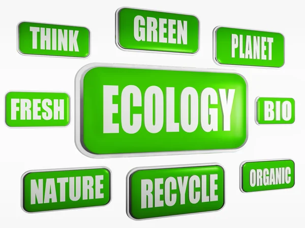 Ökologisches Konzept — Stockfoto