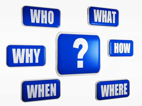 Question concpet — Stock Photo, Image