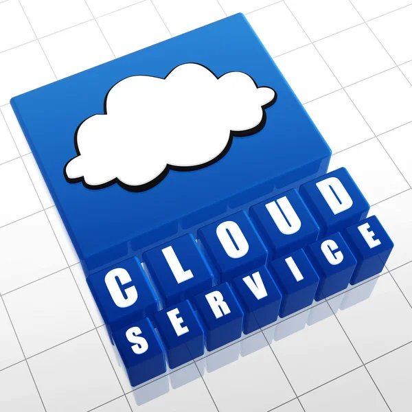 Servizio cloud — Foto Stock