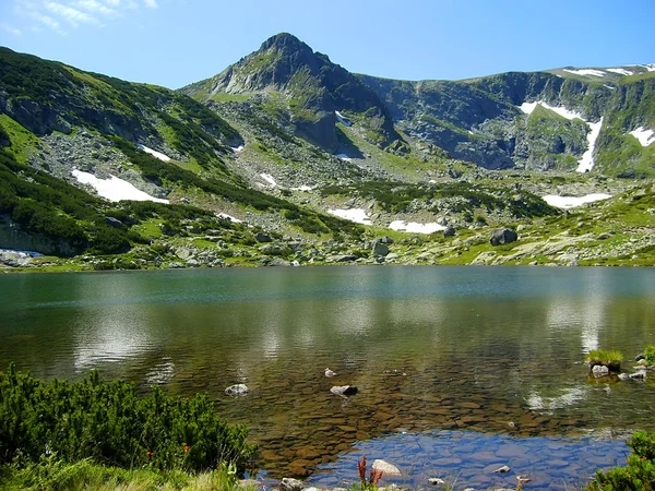 Sjön berget 2 — Stockfoto
