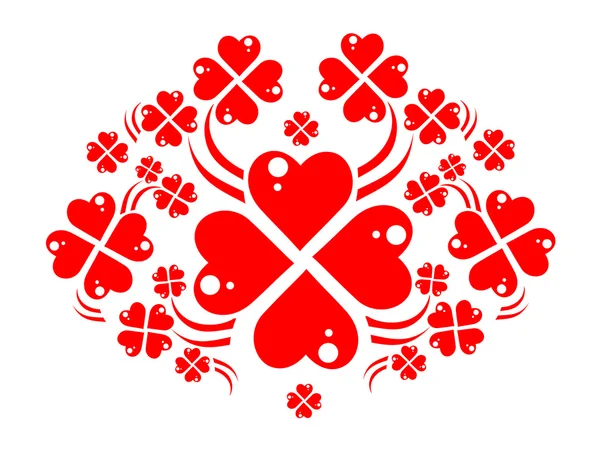 Wreath of hearts 1 — Stock Photo, Image
