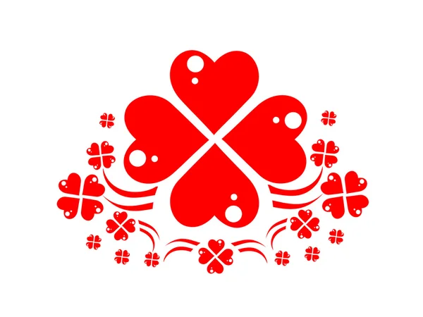 Wreath of hearts 2 — Stock Photo, Image
