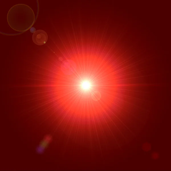 Kırmızı turuncu ışık — Stok fotoğraf