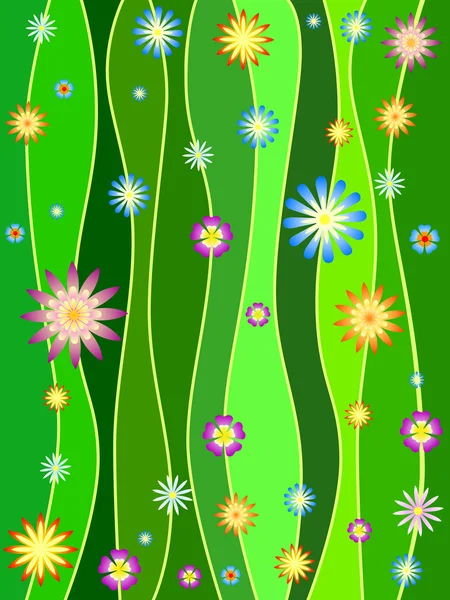 Jaro v zelené — Stock fotografie