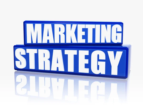 Marketingová strategie — Stock fotografie
