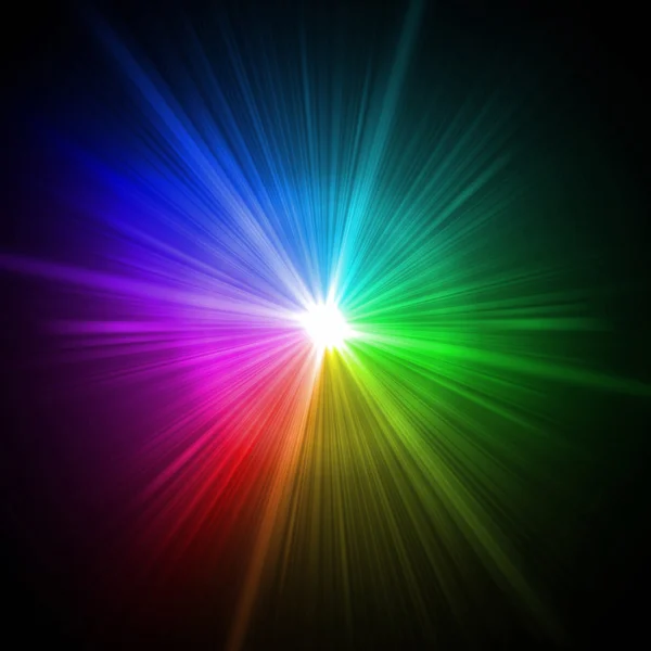 다채로운 빛 — 스톡 사진