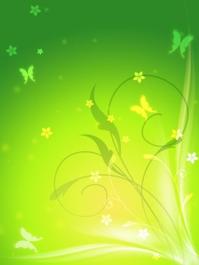 Spring background clipart