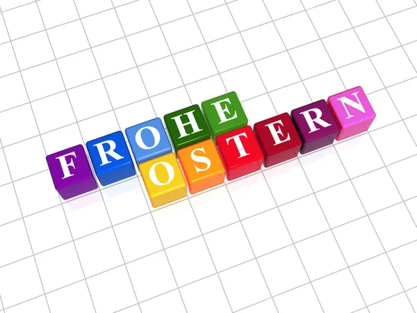 Frohe ostern — Stock Photo, Image