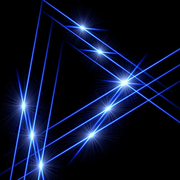 Ljus trianglar — Stockfoto
