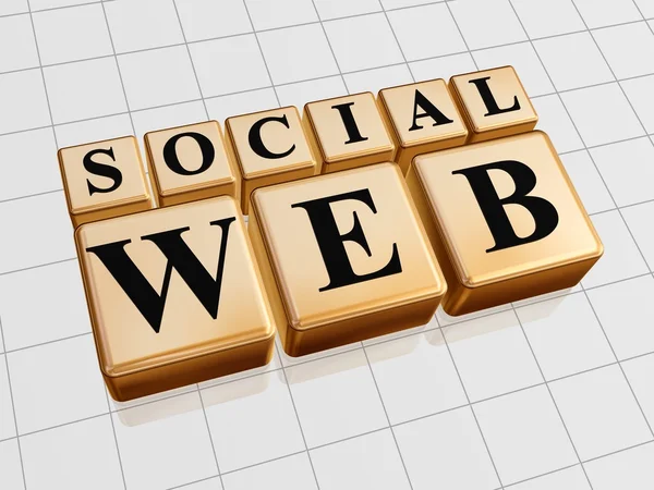 Web social — Fotografia de Stock