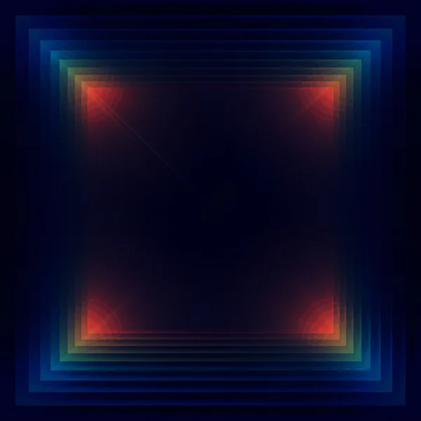 Vierkante lichten — Stockfoto