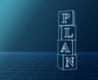 Plan blueprint clipart