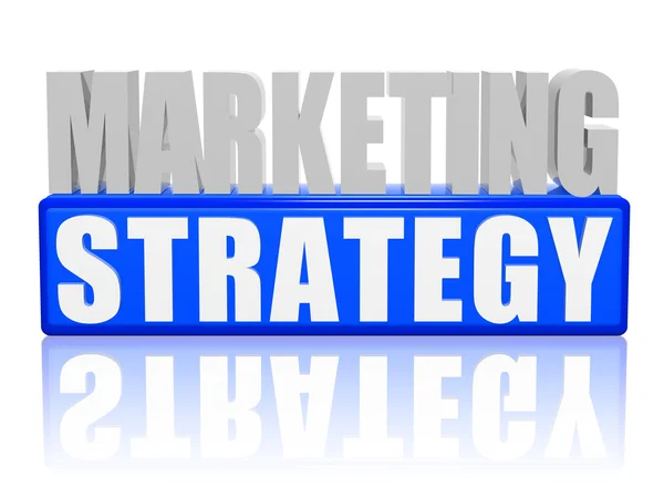 Estrategia de marketing — Foto de Stock