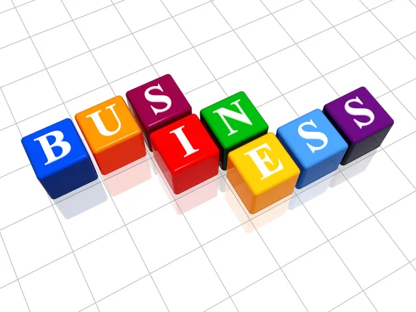 Business in kleur 3 — Stockfoto