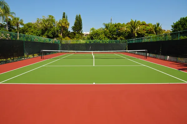 Tennisbana — Stockfoto