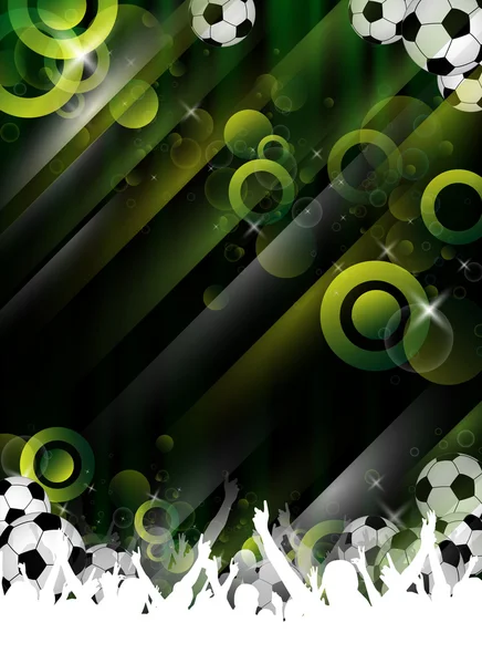 Voetbal partij ontwerp — Stockfoto