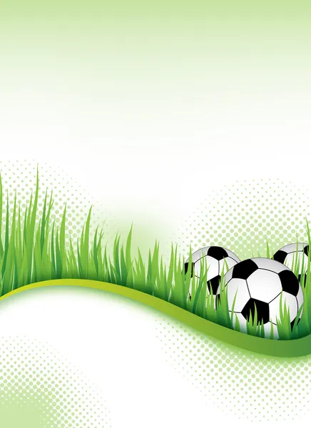 Дизайн футбольных листовок — стоковое фото