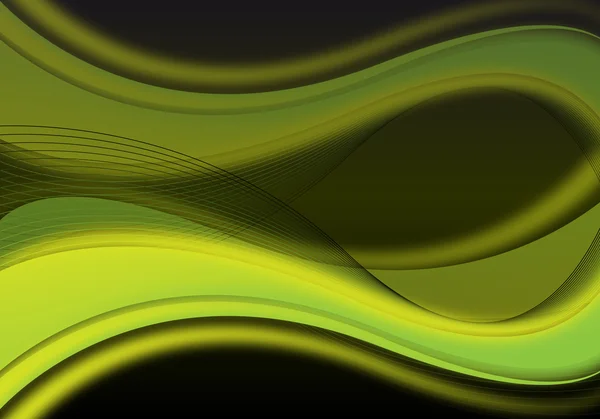 抽象的绿色设计 — 图库矢量图片