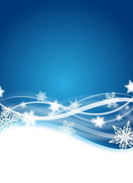 Flyer d'hiver — Image vectorielle
