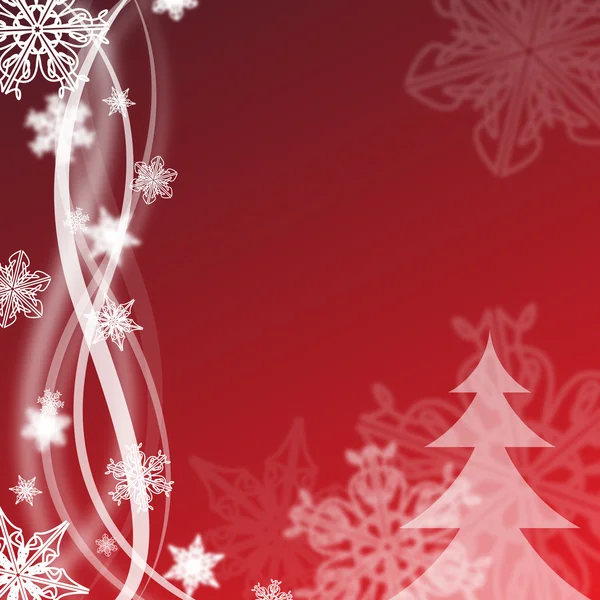 Design natalizio rosso — Vettoriale Stock