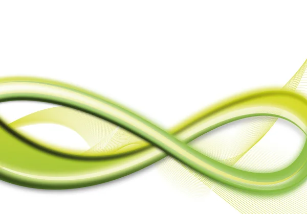Abstrakt grön design — Stock vektor