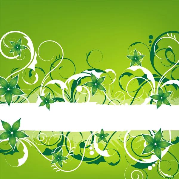Diseño vintage verde primaveral —  Fotos de Stock