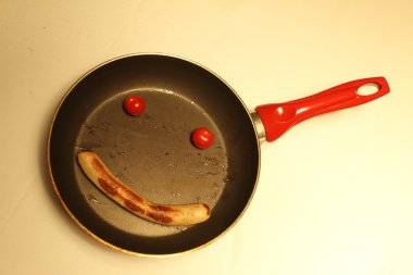 Pan smiley clipart