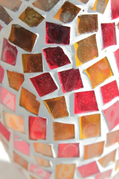 Colorful abstract vase