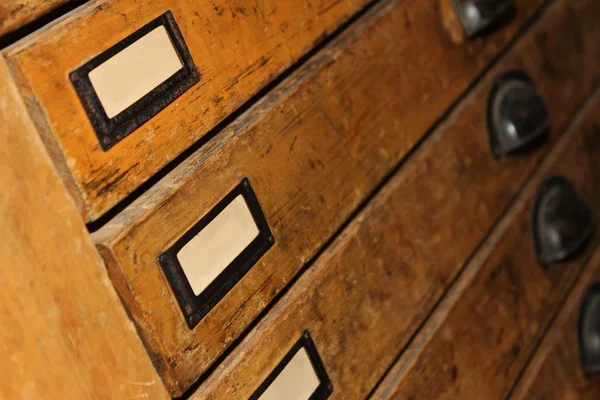 stock image Clean old drawers