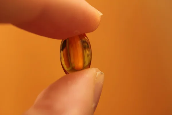 Health oil capsule 로열티 프리 스톡 사진