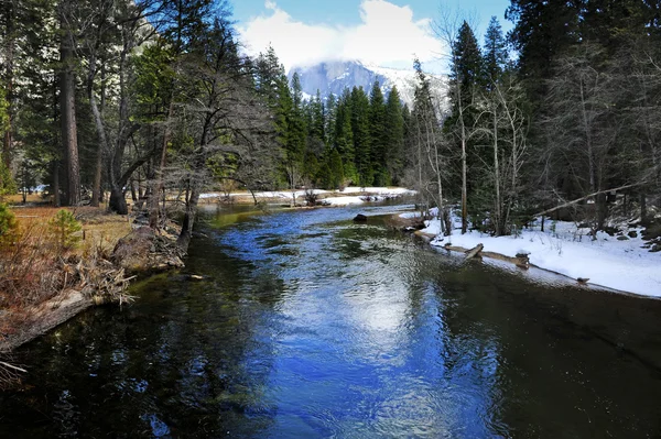 Yosemite in de winter — Stockfoto